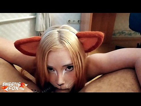 ❤️ Kitsune llyncu dick a cum yn ei cheg ❌ Fideo porn ar cy.sexera.ru ❤